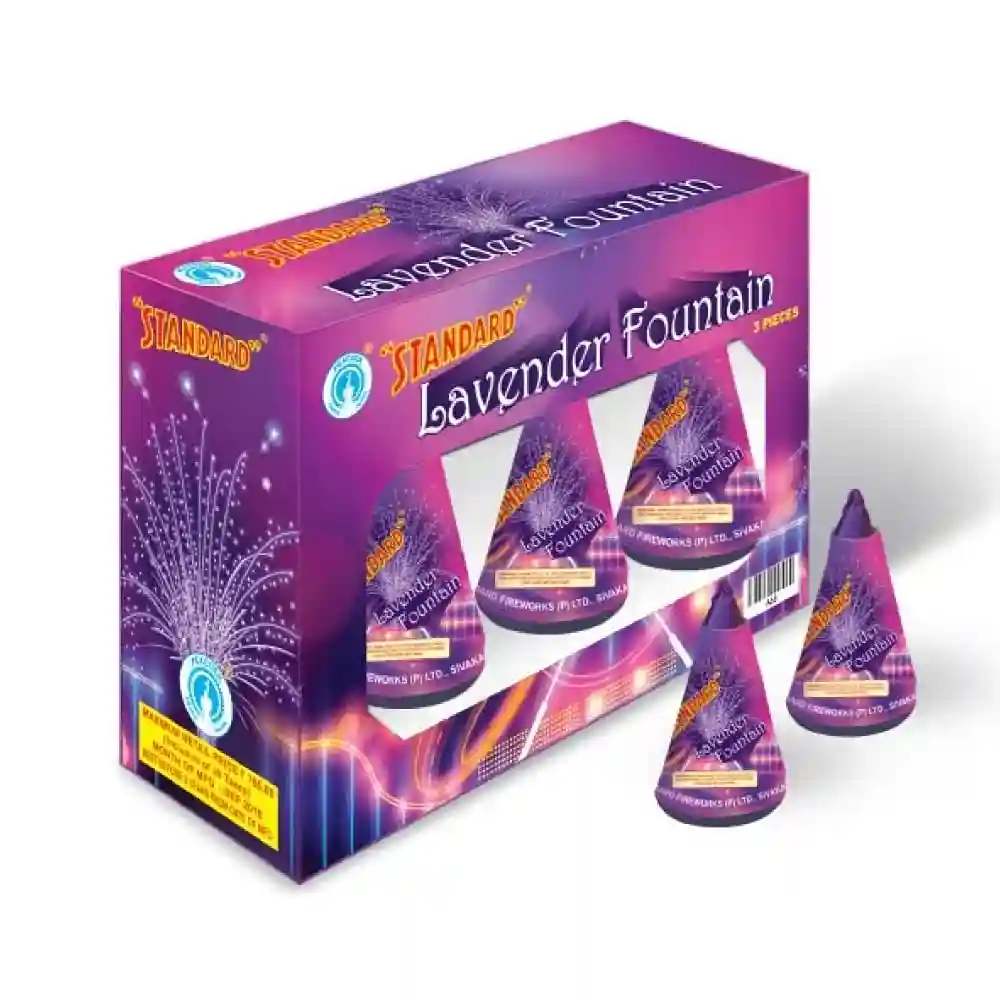 Fountains Cascading Sparks